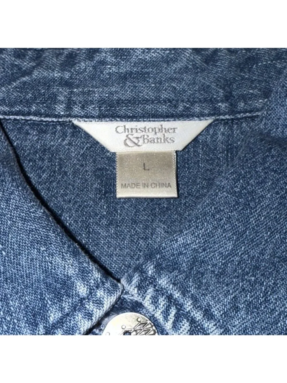 Christopher & Banks lightweight denim